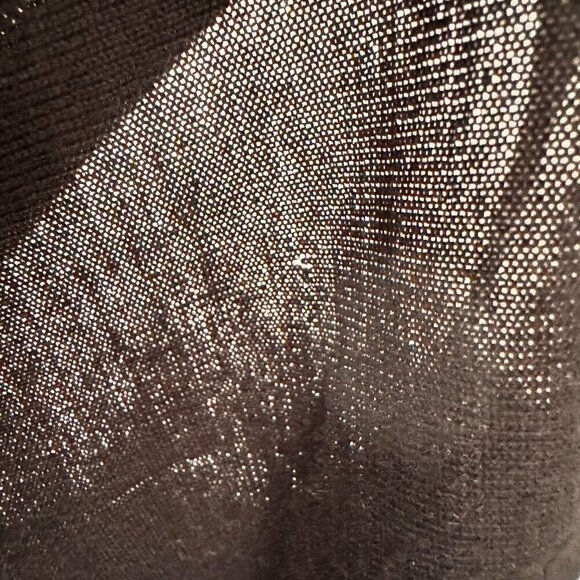 Elborn V-Neck Extra Fine Merino Wool Sweater Black - Picture 6 of 7